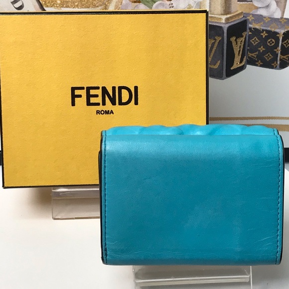 FENDI Baguette Micro Trifold Wallet 😍💙 - Picture 17 of 17